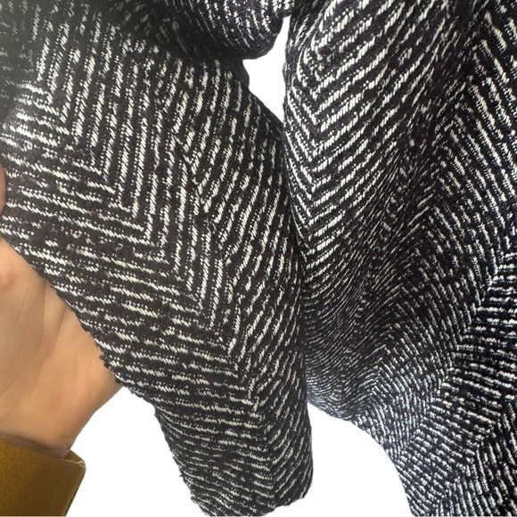 New! Favorite Daughter Herringbone Peacoat Oversized Jacket XL - Picture 11 of 11